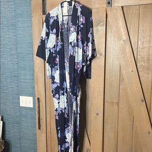 Traditional style Floral Kimono Robe